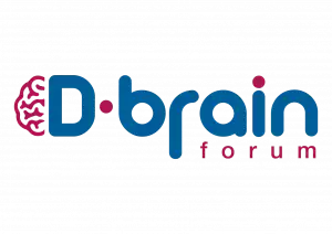 D Brain logo